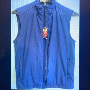 NWT Jos A Bank Leadbetter Golf Mens Nylon/Fleece Vest